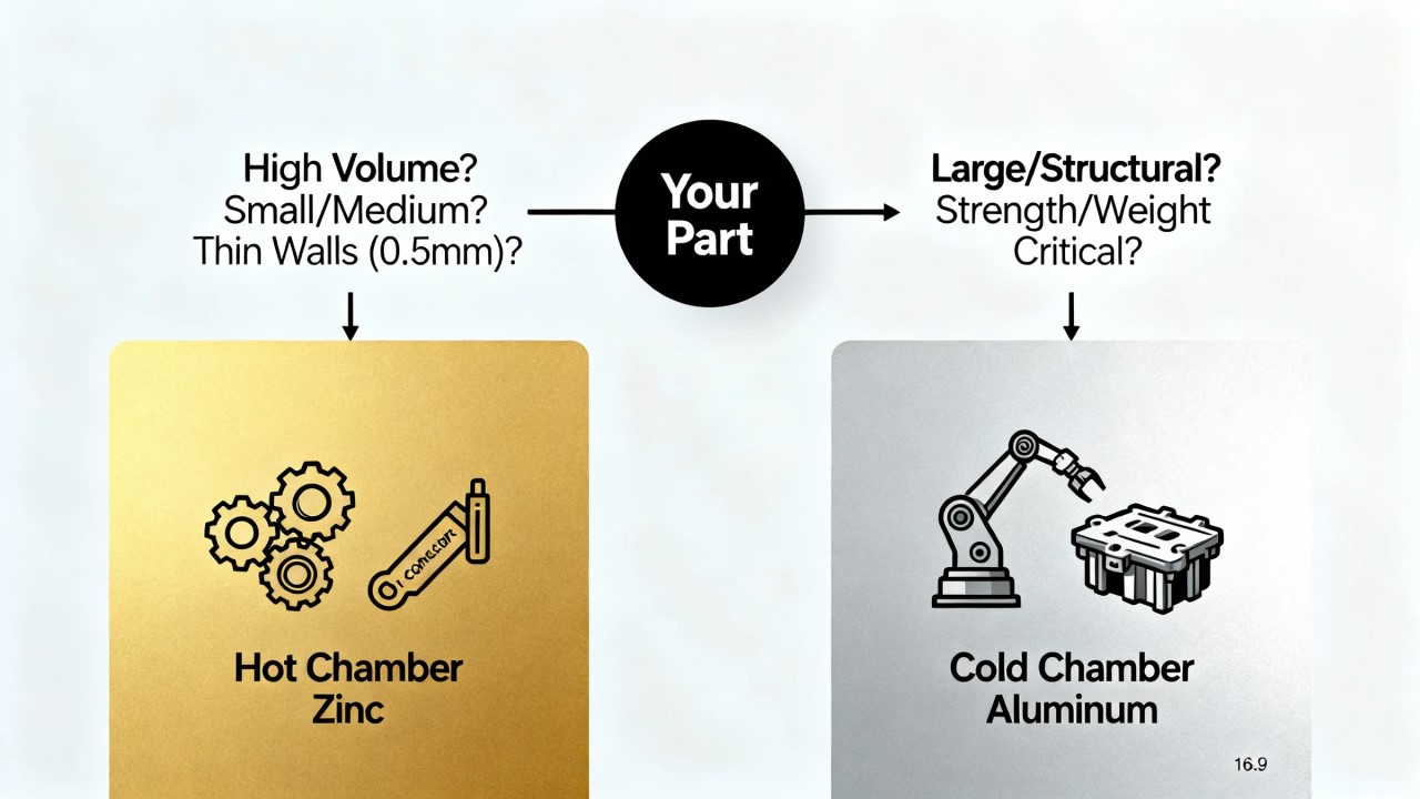 a clean, modern decision tree flowchart.