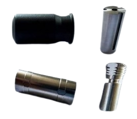 CNC Machining Precision machined metal fittings for automotive safety brake systems.