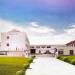 Modern exterior of Sureton aluminum die casting plant and precision machining center, headquarters in China.