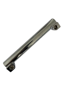 Quality Inspection Chrome plated zinc alloy hinge tube pivot shaft for shower doors.